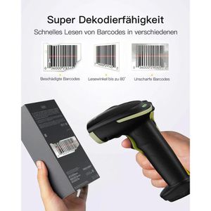 Produktbild für Barcode-Scanner Inateck BCST-60, kabellos