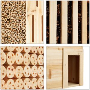 Produktbild für Insektenhotel Relaxdays XXL, aus Holz