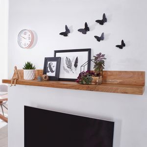 Produktbild für Wandregal Wohnling Mumbai, WL1.577, akazie