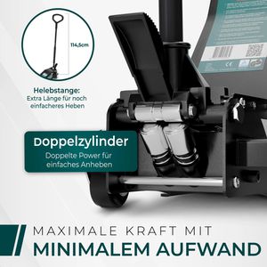 Produktbild für Rangierwagenheber CargoVA HJ-3000-Max, extra flach