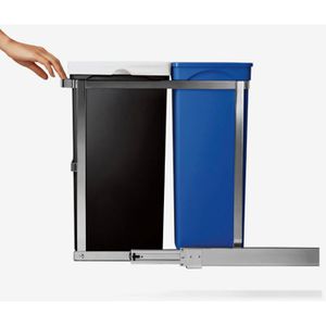 Produktbild für Einbaumülleimer Simplehuman CW1016, 20/15