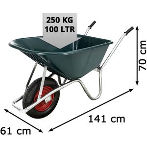 Produktbild für Schubkarre Trutzholm 41362, Tragkraft 250 kg