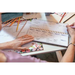 Produktbild für Tischkalender Sigel JP101, Jolie Apricot Inspiration, quer
