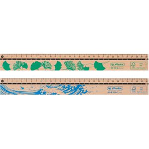 Produktbild für Lineal Herlitz GREENline 50033621, 30 cm