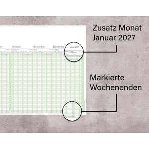 Produktbild für Urlaubsplaner RNK 2910/26, Jahr 2026