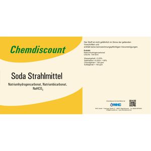 Produktbild für Strahlmittel WHC 051.03.010500, Strahlsoda