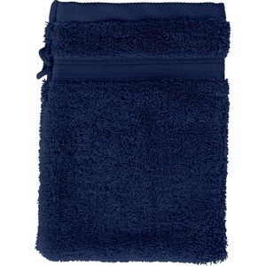 Produktbild für Waschlappen Dyckhoff Siena Set, tintenblau, 16 x 21 cm