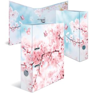 Produktbild für Ordner Herma 19556 Flowers, Karton, A4