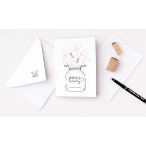 Produktbild für Faltkarten Folia 150500, 220g/m², weiß