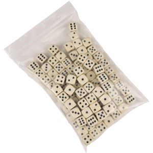 Produktbild für Würfel Philos 7381, elfenbeinfarben