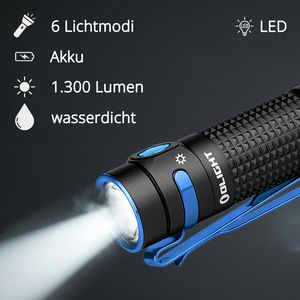 Produktbild für Taschenlampe Olight Baton 4, LED, aufladbar