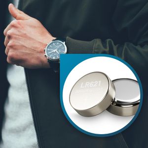 Produktbild für Knopfzelle Absina LR60 / LR621 / AG1
