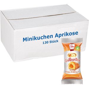 Kuchen Le-Ster Minikuchen Aprikose, mit Fruchtfüllung