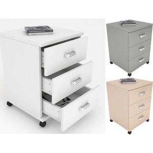 Produktbild für Rollcontainer VCM Tobila 917043, aus Holz, weiß