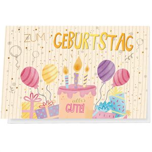Produktbild für Geburtstagskarte Böttcher-AG 51sk8091