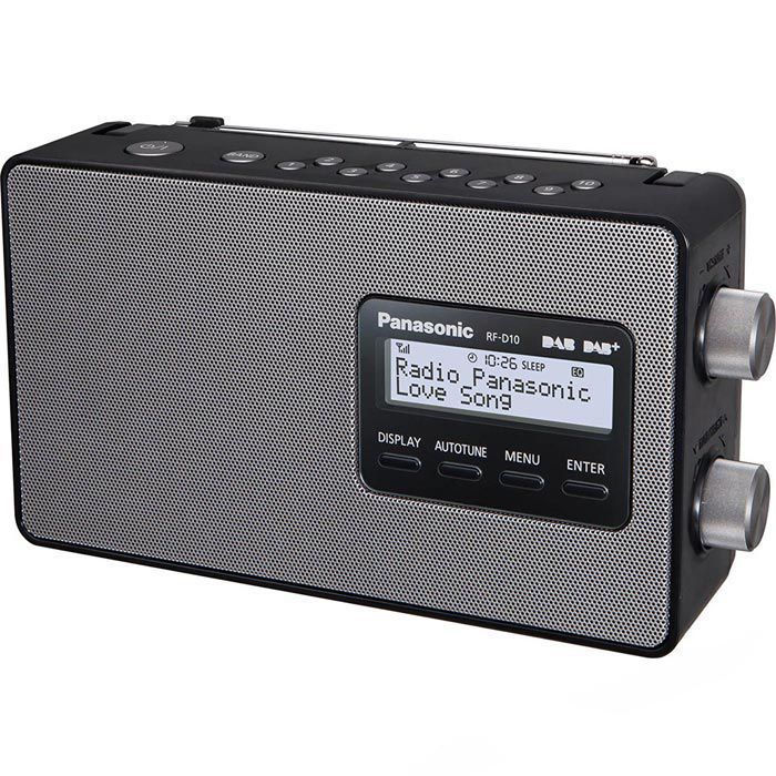 Panasonic Radio RF-D10EG-K DAB+, schwarz – Böttcher AG
