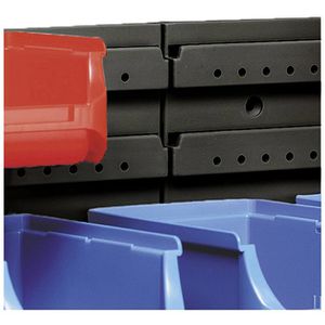 Produktbild für Werkzeugwand Allit Endless 54, schwarz, aus Kunststoff