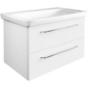 Waschtisch Fackelmann Milano, hängend, weiß