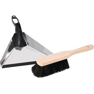 Produktbild für Kehrgarnitur BÜMAG Edelstahl, mit Kunststoffborsten