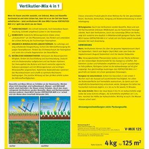 Produktbild für Rasensamen Wolf-Garten V-MIX 125 Vertikutier-Mix