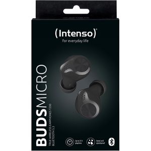 Produktbild für Kopfhörer Intenso Micro Buds T200, schwarz