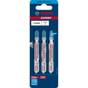Produktbild für Stichsägeblätter Bosch Expert Stainless Steel T 118 EHM