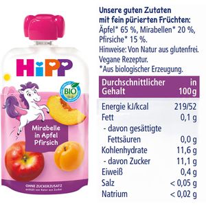 Produktbild für Fruchtpüree HiPP Früchtespaß Mixpack,100% Frucht, BIO