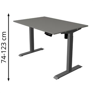 Produktbild für Schreibtisch Kerkmann Move 1, graphit / anthrazit