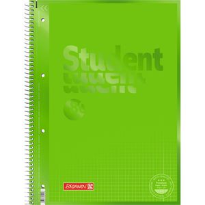 Produktbild für Collegeblock Brunnen Student kiwi, 1067928152, A4