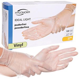 Einmalhandschuhe Franz-Mensch Ideal Light, transparent,100 Stk