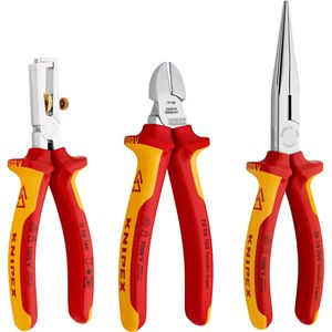 Zangenset Knipex 00 31 30 BK V03, Elektro-Set