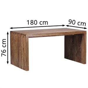 Produktbild für Schreibtisch Wohnling Boha WL1.433, sheesham
