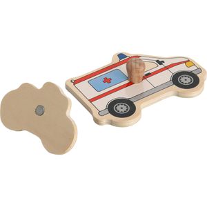 Produktbild für Motorikspielzeug Goki 57996, Verkehrsmittel