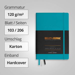 Produktbild für Notizbuch Leuchtturm1917 Bullet Journal 2, Karton Hardcover