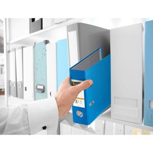Produktbild für Ordner bene 293000BL, PP, A5 quer