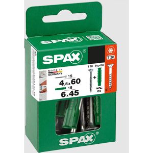 Produktbild für Schrauben-Dübel-Set Spax 4101880600452, Typ SD