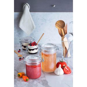 Produktbild für Einmachglas Bormioli-Rocco Fido, mit Bügelverschluss