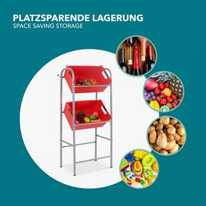 Produktbild für Getränkekistenregal Karat Rocket, für 3 Kisten