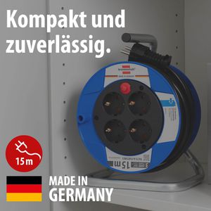 Produktbild für Kabeltrommel Brennenstuhl Kompakt, für innen
