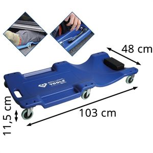 Produktbild für Werkstatt-Rollbrett Brilliant-Tools BT156905, bis 120kg