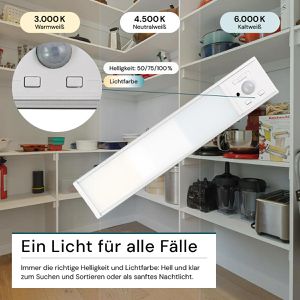 Produktbild für LED-Unterbauleuchte Luxula LX300310, warm- bis kaltweiß