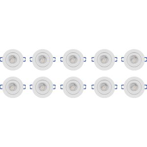 LED-Einbaustrahler McShine 1452923, warmweiß
