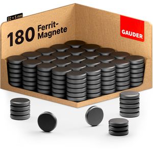 Magnete Gauder Ferrit, schwarz
