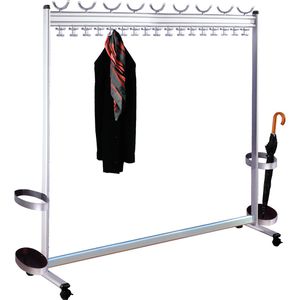 Garderobenständer Kerkmann Multiline 6758, silber