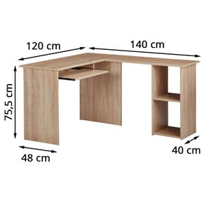 Produktbild für Computertisch Wohnling Roman, WL5.306