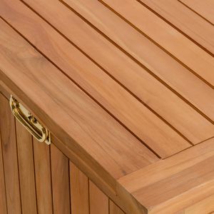 Produktbild für Gartenbox CLP Odessa, aus Teakholz