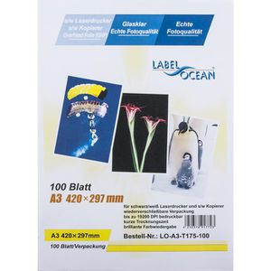 Kopierfolien LabelOcean A3, klar