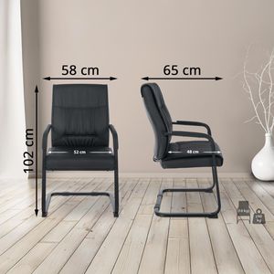 Produktbild für Besucherstuhl CLP XL Anubis, 322129