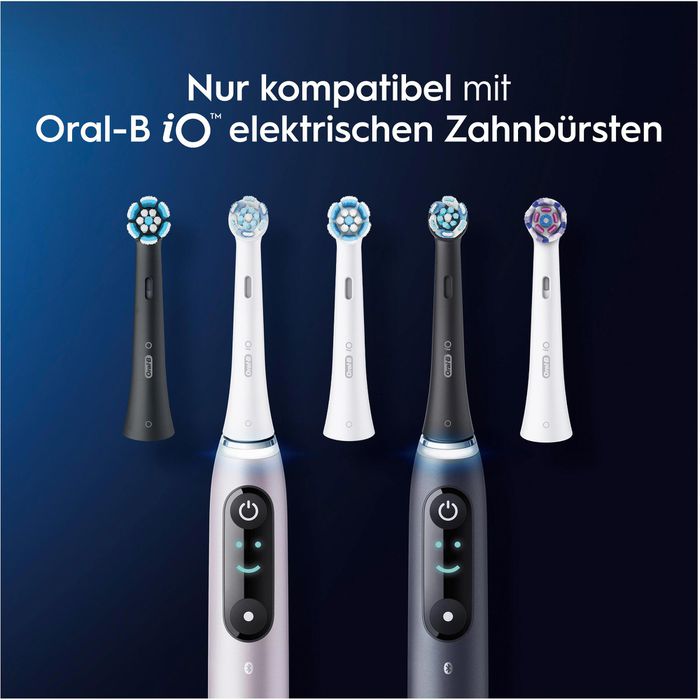 Oral-B Aufsteckbürsten IO Ultimative Reinigung, Schwarz, In ...