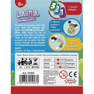 Produktbild für Kartenspiel Amigo 01907, L.A.M.A